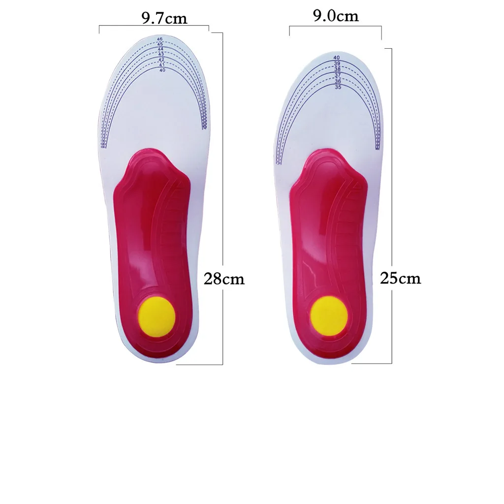 Orthotic Insoles for Sport Breathable Cushion High Arch Support Flatfoot Orthopedic Insoles for Flat Feet X/O Legs Correction