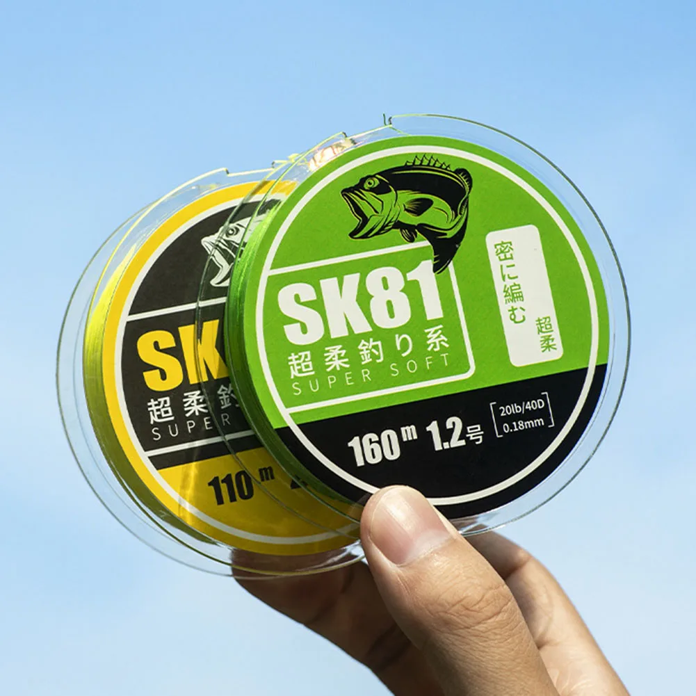 

New 8 Upgrade Braid Fishing Line Sports Accessories Super Strong 8 Strands Multifilament PE Line 15LB-70LB Outdoor Carp Fishing