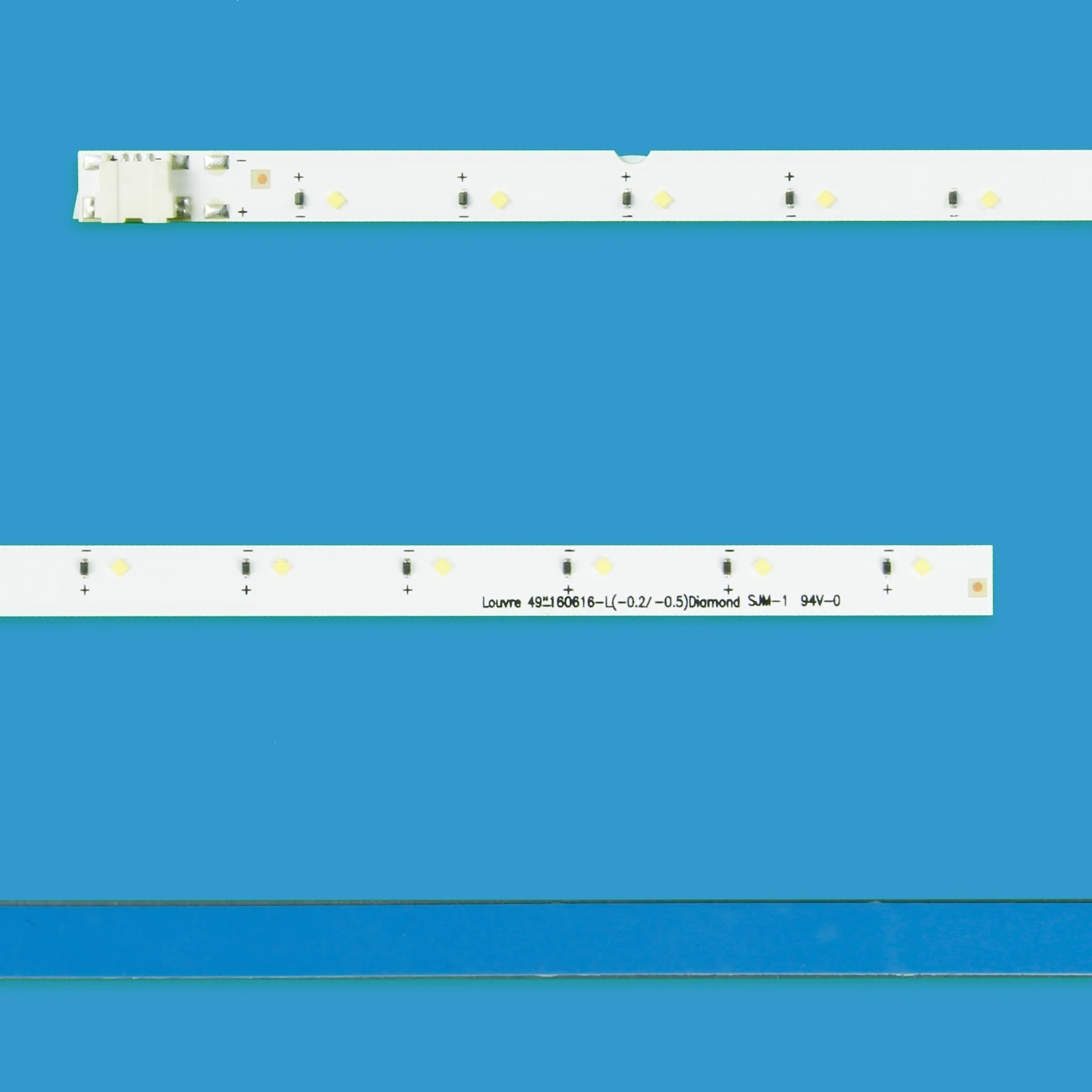 2 шт./комплект светодиодная лента для подсветки телевизора Samsung 49 дюймов UA49K5300AJXXZ