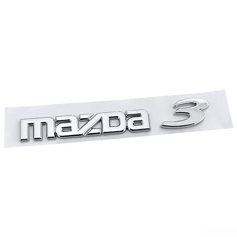 

АБС-пластик, багажник автомобиля, задний логотип, наклейки с буквами для Mazda 3, Mazda6, задняя табличка, декоративный значок, модифицированные аксессуары