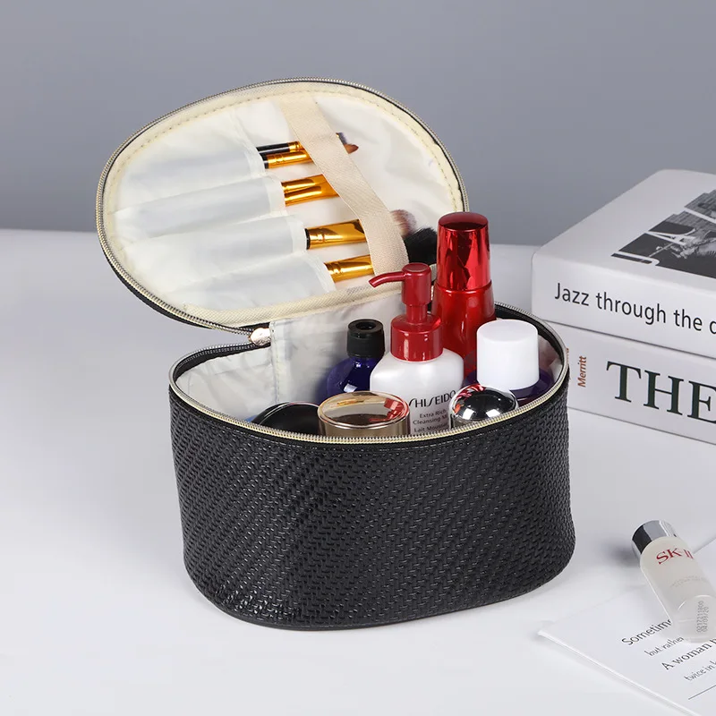 

Органайзер для ванной комнаты, сумка для макияжа, дорожная косметичка для женщин, органайзер, портативный водонепроницаемый Женский чехол для хранения косметики