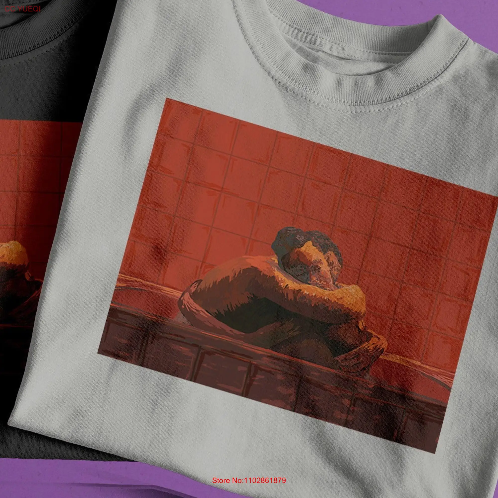 Футболка с длинным или коротким рукавом надписью Love