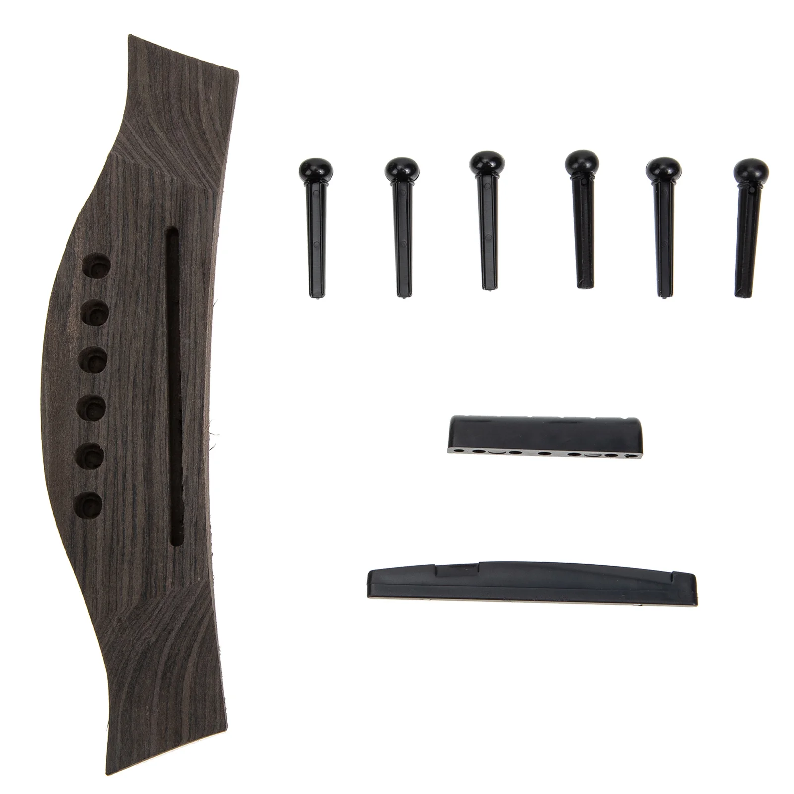 

1 Set Folk Guitar Bridge Pin Saddle Guitar Bridge Set Guitar Accessories