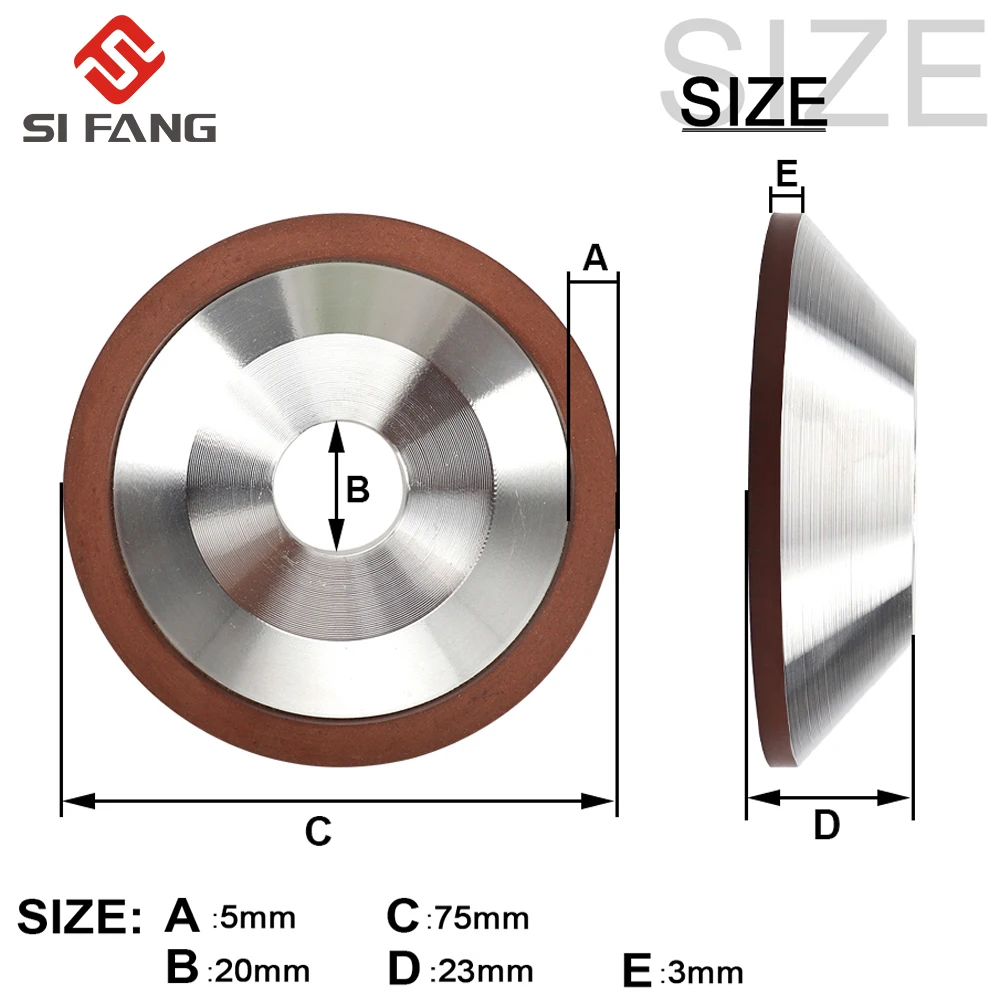 Шлифовальные круги SI FANG алмазные 75/100/125/150 мм