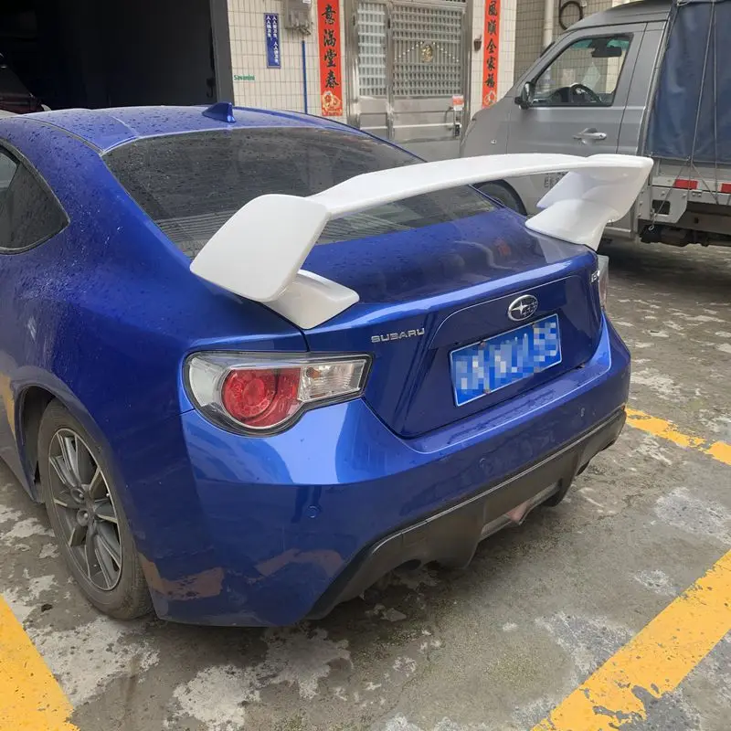 Материал ABS несколько цветов углеродное волокно черный белый цвет спойлер в