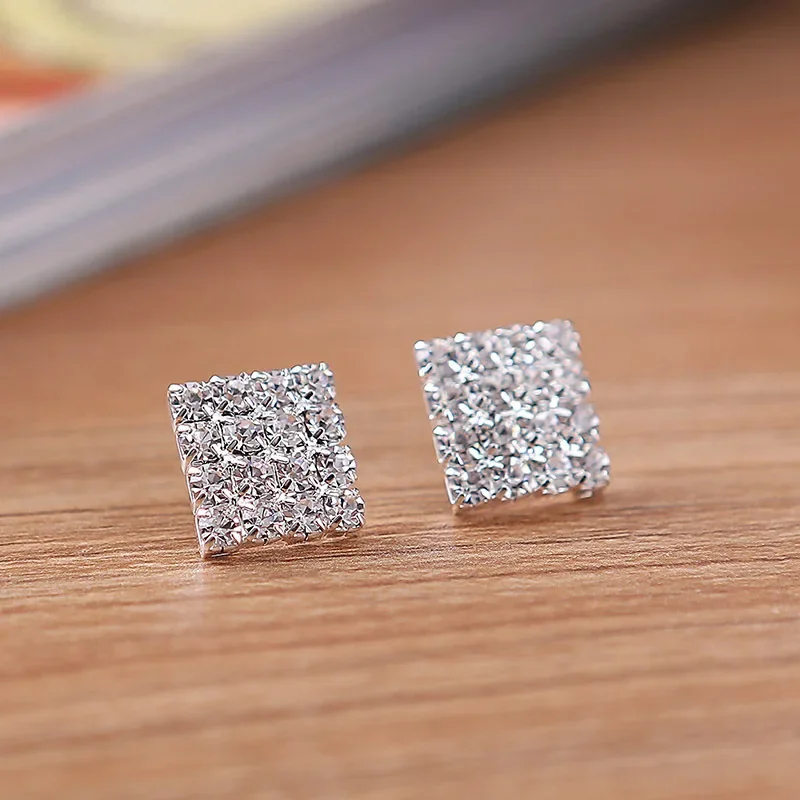 Корейский стиль новое свадебное ожерелье с бриллиантами для невесты серьги