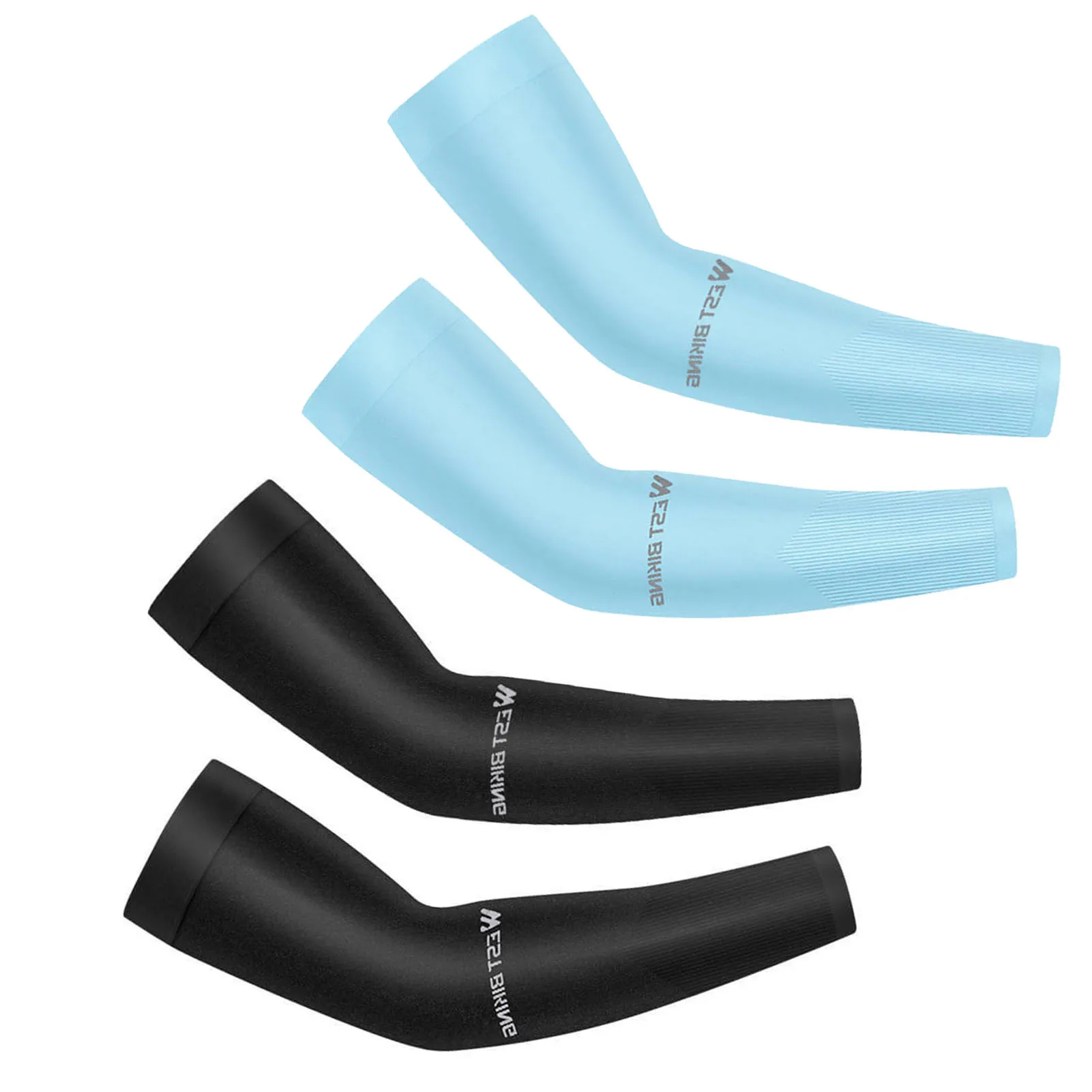 

Sun Protection Arm Sleeves Protective Ice Silk UV Arm Guards UV Elasticity Sun Shade Guards Compression Arm Sleeve Covers For