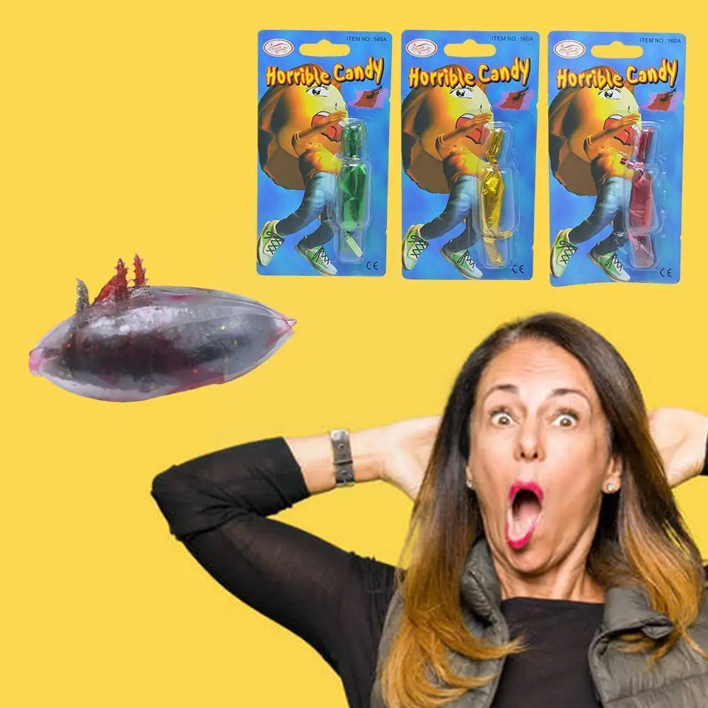 

Horrible Candy Trick Toys For Scaring Foold' Day Trick Props Accessories Fake Insects Ants Spider Cockroaches Kids Adults P M5E2