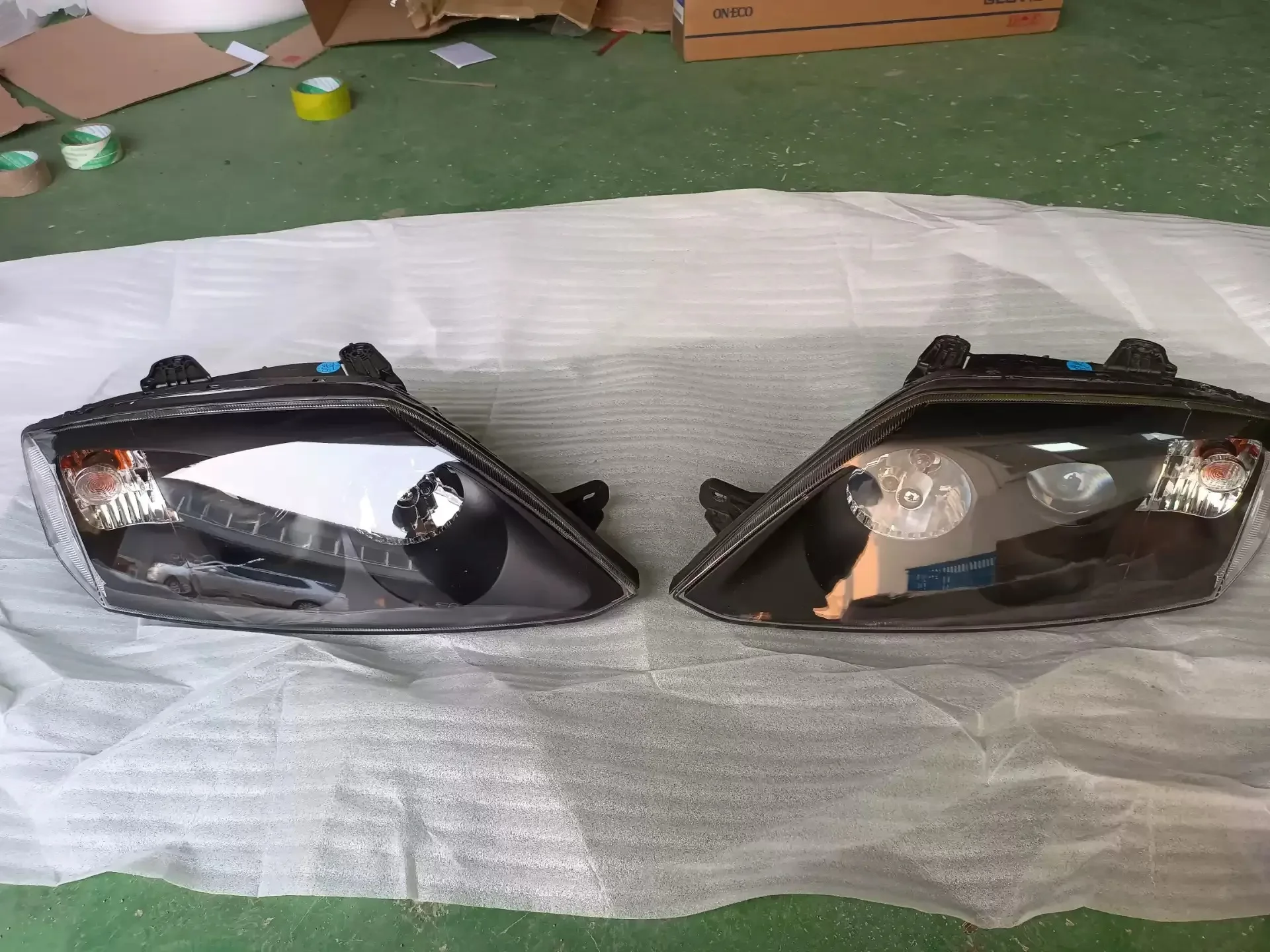 Автомобильная фара налобный фонарь передняя дневные ходовые ранцы огни для Hyundai