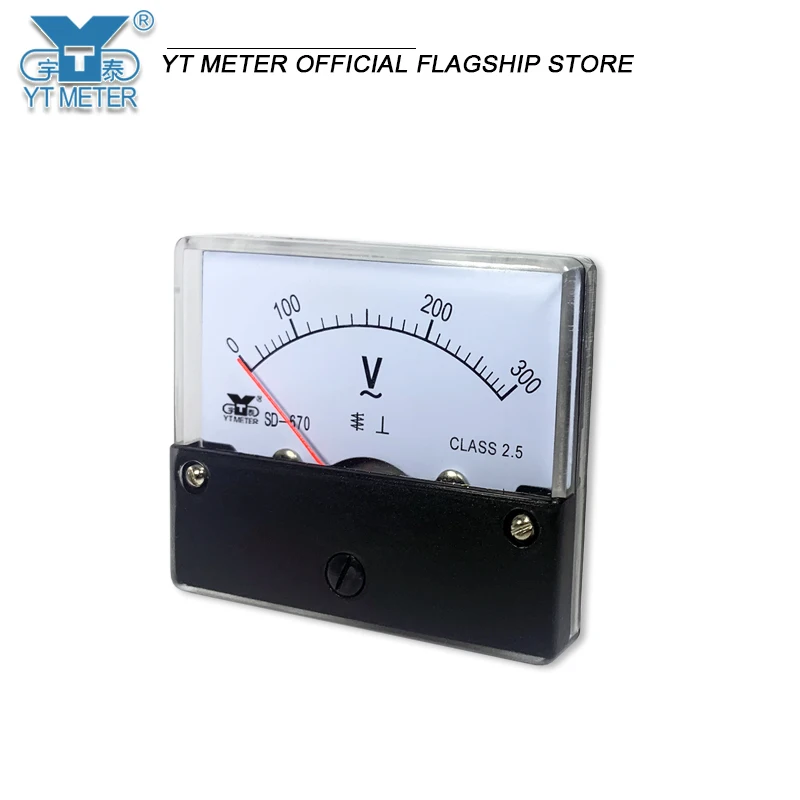 SD670 AC вольтметр ac300v 500v 600v указатель dh670 bp670 52 мм