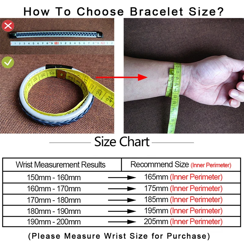 Модный многослойный мужской и женский кожаный браслет со стальными защелками