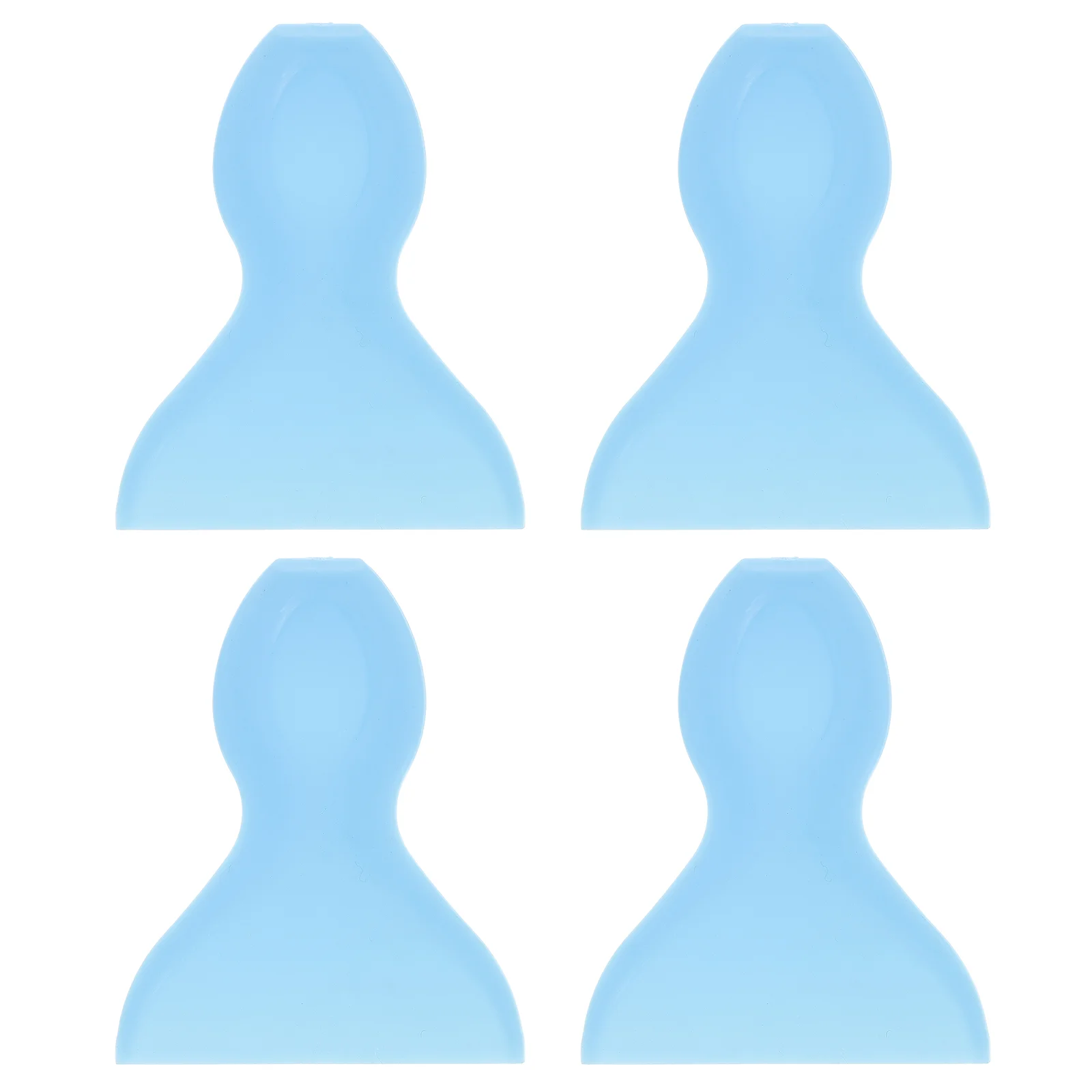 

4pcs Practical Plastic Window Scraper Film Remove Sraper Film Tool for Automobiles