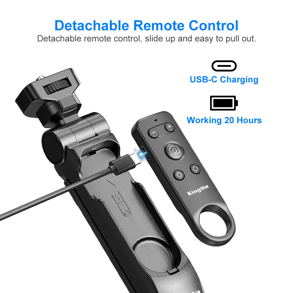 Смартфон KingMa Bluetooth-совместимый съемный пульт дистанционного управления для iPhone