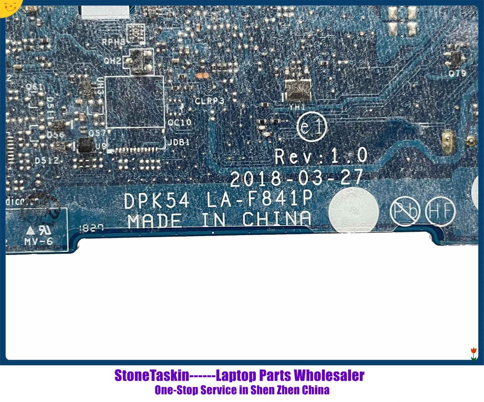 Оригинальная материнская плата StoneTaskin для ноутбука HP Pavilion Gaming 15-CX I7-8750H процессор