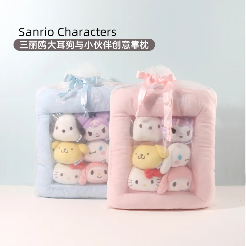 

Kawaii Sanriod аниме хобби Mymelody Kuromi Cinnamoroll Kitty креативная плюшевая подушка мягкая подушка подарок для девушки