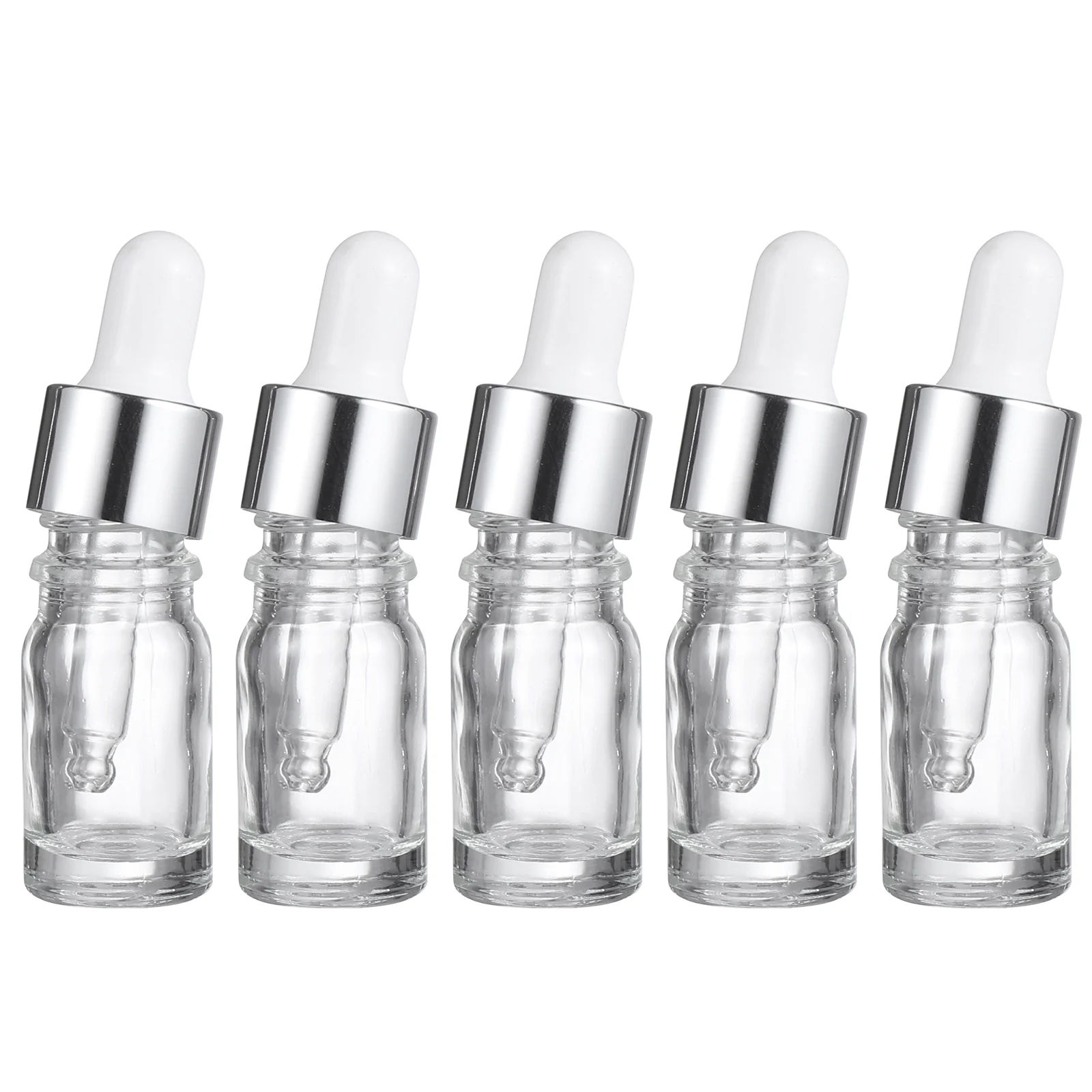 

15 Pcs Dropper Bottle Dispenser Empty Essential Oils Refillable Container Glass