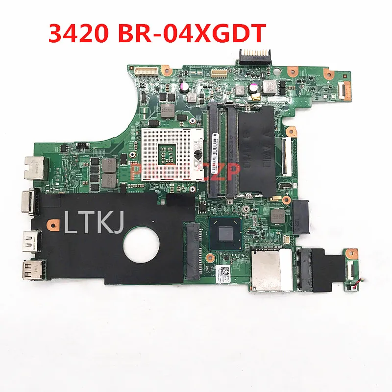 High Quality For Dell Inspiron 14 3420 NoteBook Laptop Motherboard CN-04XGDT 04XGDT XGDT With SLJ8F HM75 DDR3 100% Full Tested