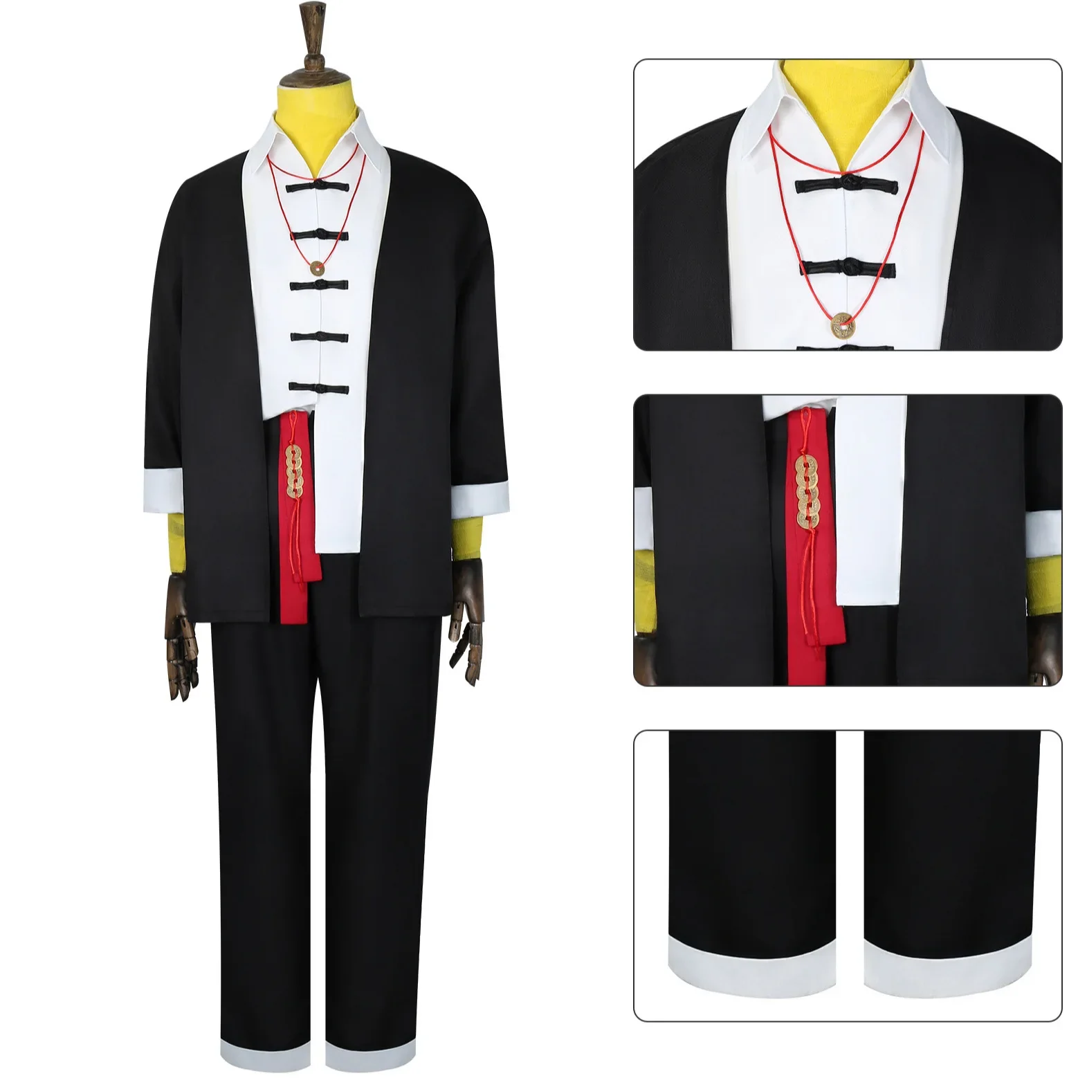 Ziche Fuzhao Косплей Костюм Мясник Туалет ‌ Игровая голова семья сказок униформа