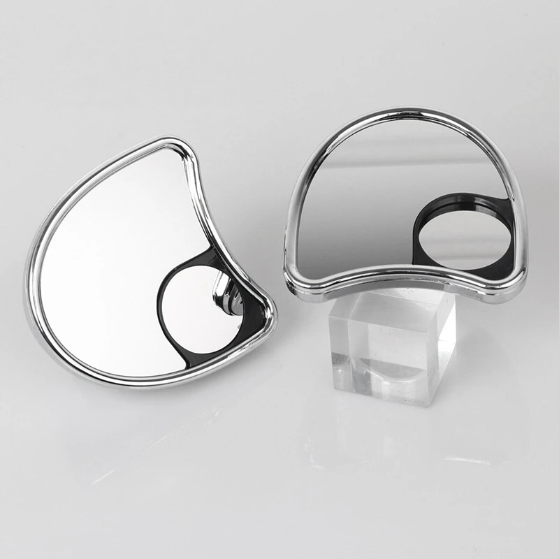 Хром крыло летучая мышь внутренняя обтекатель боковые зеркала с комплектом