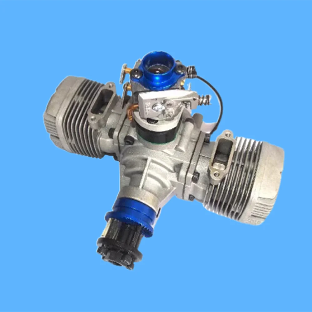 NGH 2-тактный 2-цилиндровый GT70 70cc бензиновый двигатель Бензиновые двигатели