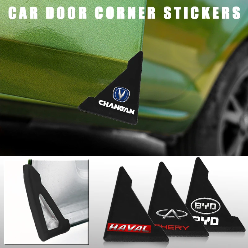

Силиконовая наклейка на дверь автомобиля против царапин для Mustang Zapatillas Miniatura Gt Shelby 2005 2015 Mujer 2012 аксессуары с логотипом