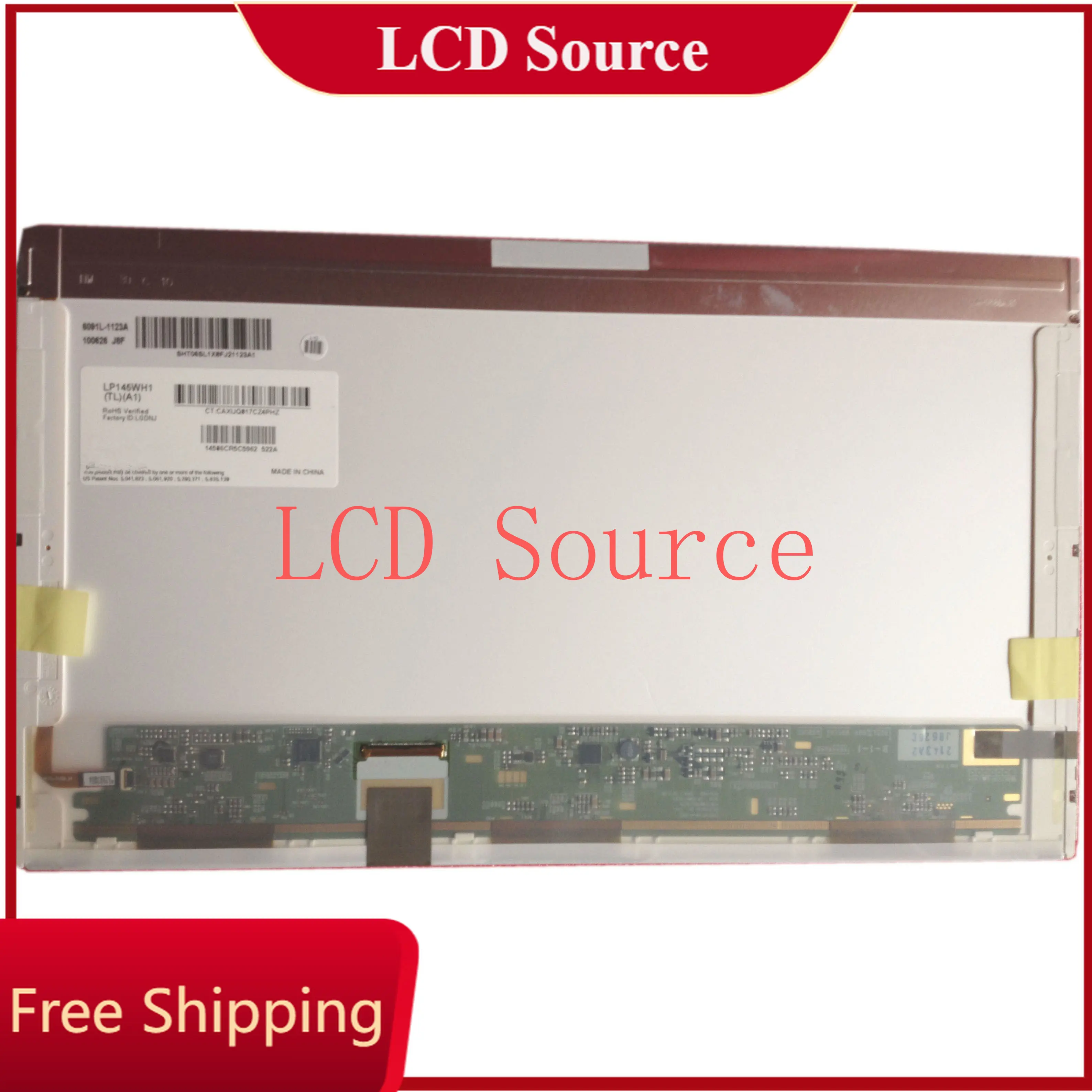 

LP145WH1 TLA1 TLB1 (TL)(A1) (TL)(B1) LTN145AT01 1366*768 HD Laptop LCD LED Screen