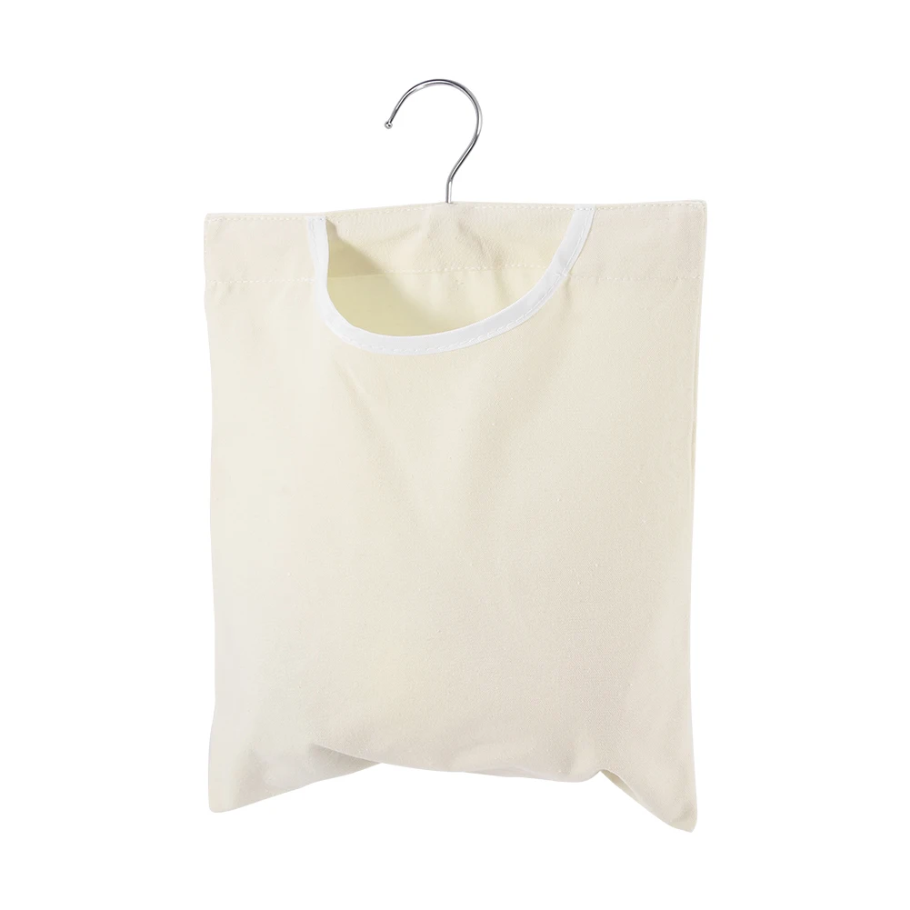 

Canvas Clothespin Bag Oxford Cloth Portable Hanging Storage Organizer Reusable