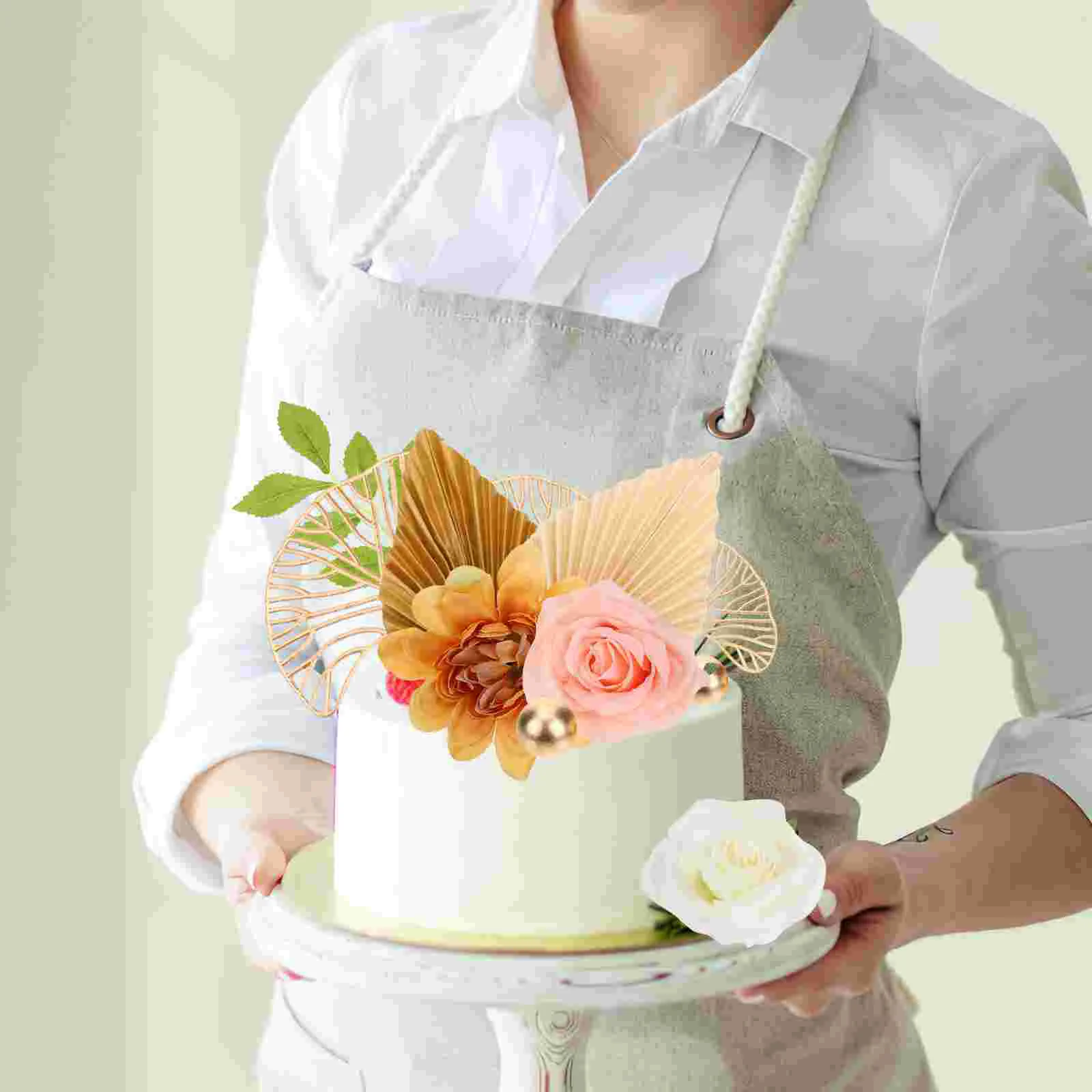 

1 Set Leaves Cake Decoration Cake Decorative Props Cake Decoration Party Cake Decoration Birthday Cake Decoration