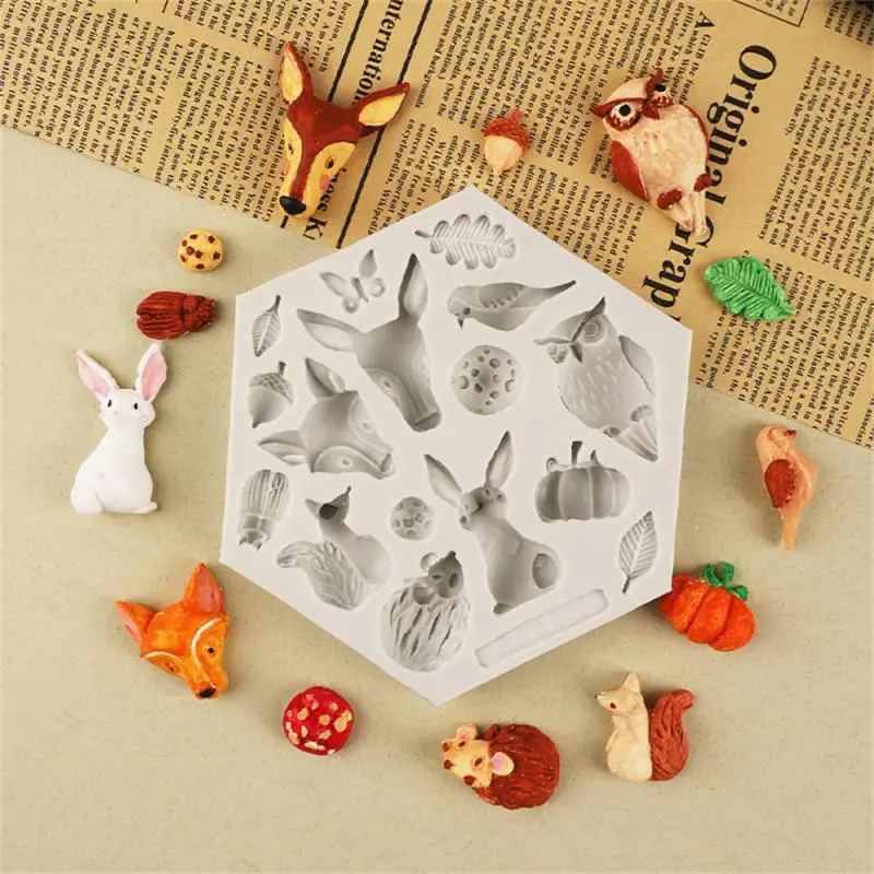 

Cake Mold Baking Utensils 3d Cake Strong And Sturdy Cake Tools Animal Silicone Mold Easy Demoulding Flip Sugar Baking Mold