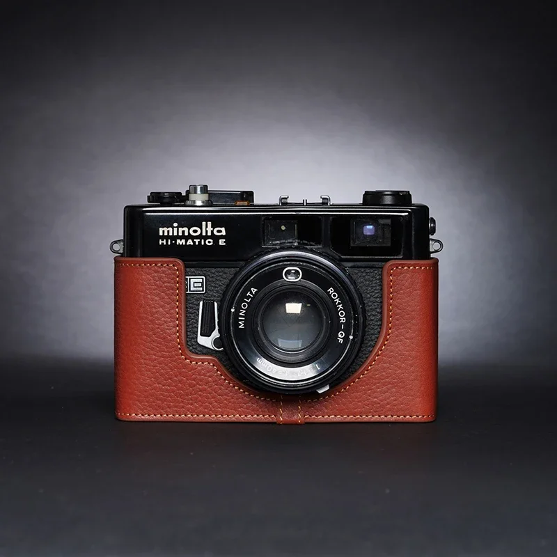 Дизайнерский чехол для Minolta hi-Matic E / HI-MATIC SD ручной работы из натуральной кожи