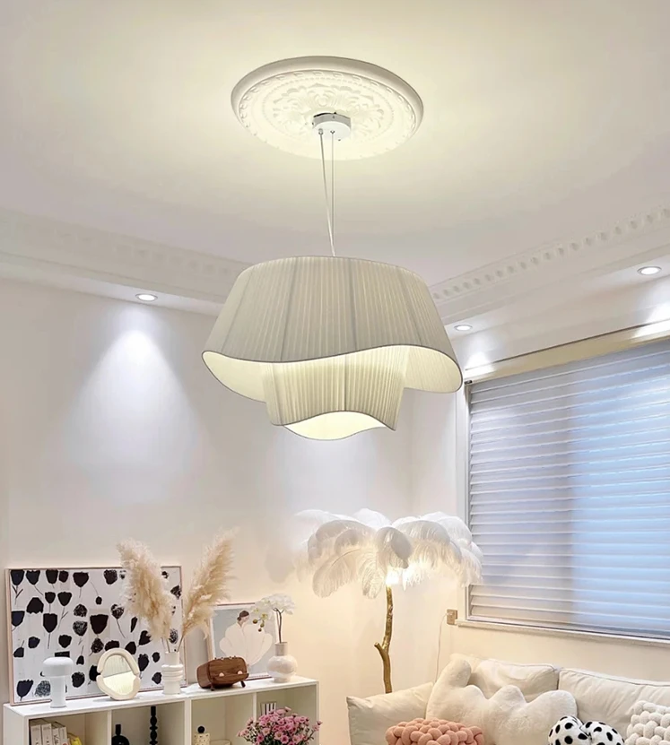 

Medieval retro cream ins living room, bedroom, dining room design, high-end lighting fixtures