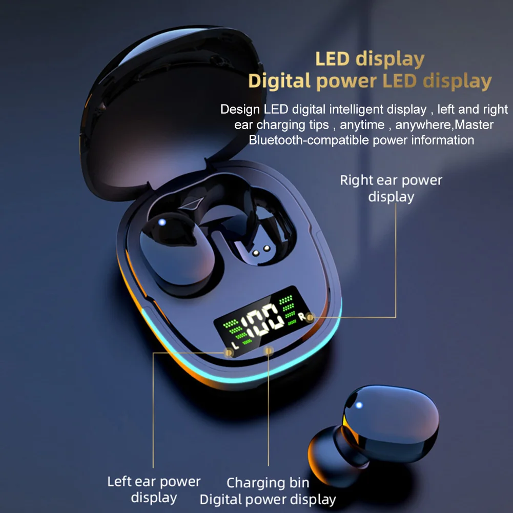 Оригинальная Беспроводная Bluetooth-гарнитура G9S спортивные наушники со встроенным