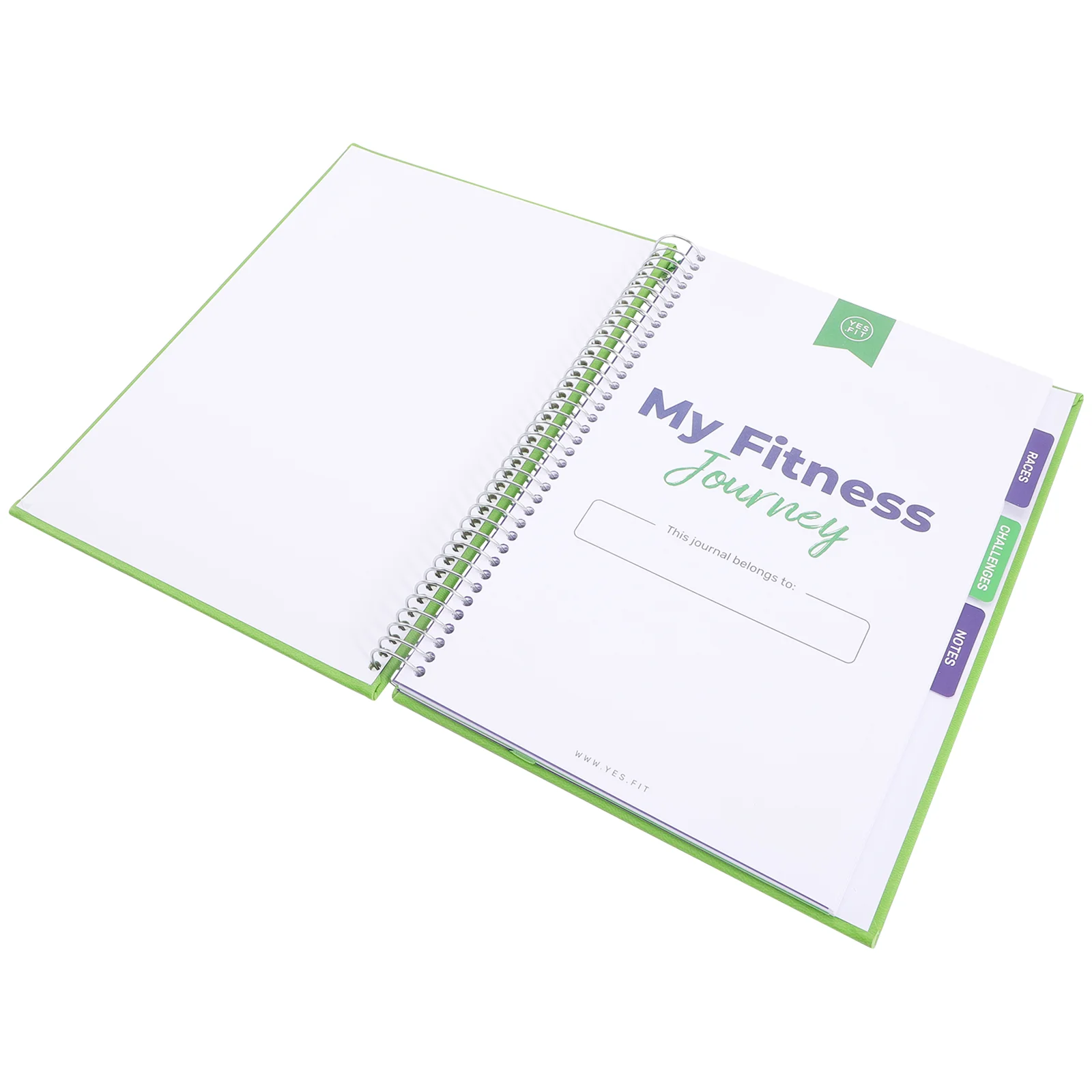 

Fitness Plan Book Agenda Notepad The Notebook Portable Log 100g Double-adhesive Paper Workout Journal Man Calendar