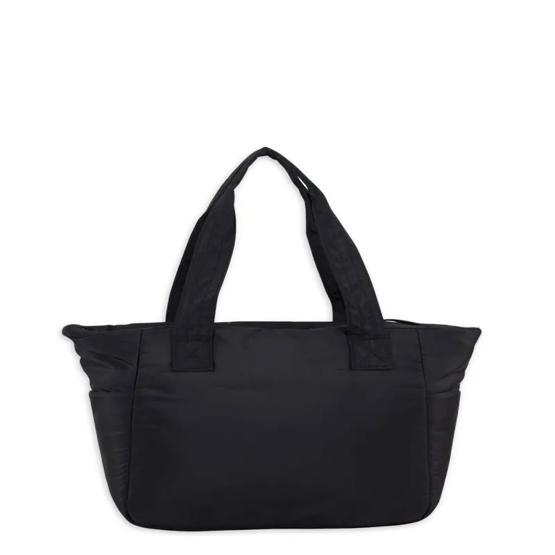 Limited Mini Soft Puffy Tote, Black