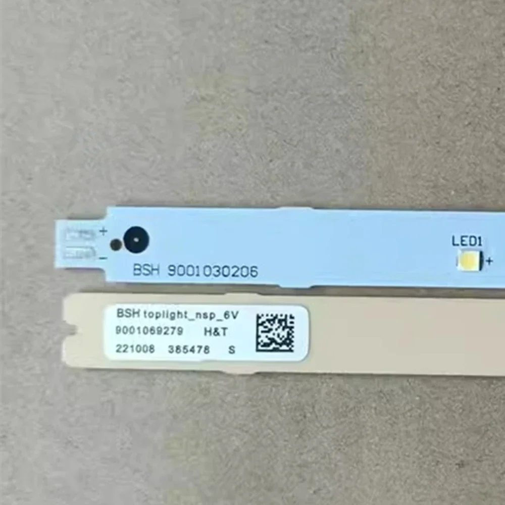 1 шт. Замена полосы света холодильника для Siemens Bosch BSH 9001030206 Светодиодная панель A1 6V