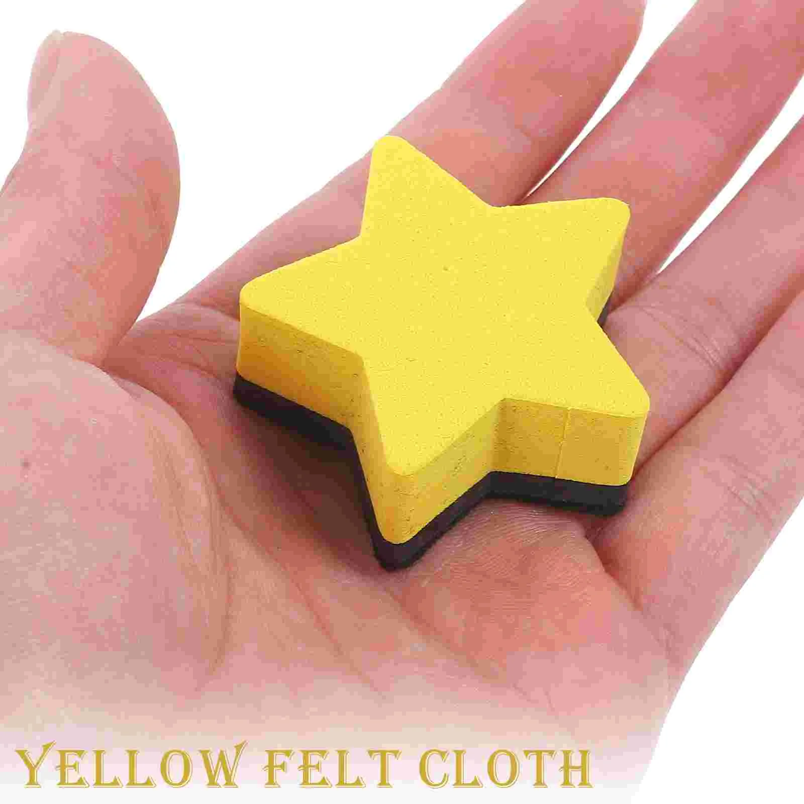 

Pentagram Magnetic Chalk Eraser School Supplies Classroom Accessories Dry Magnetic Chalk Erasers Office Portable Whiteboard