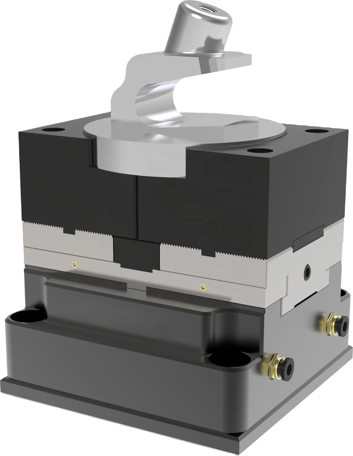

Pneumatic Self-Centering Clamping Force Blocks vise jaw for cnc machine