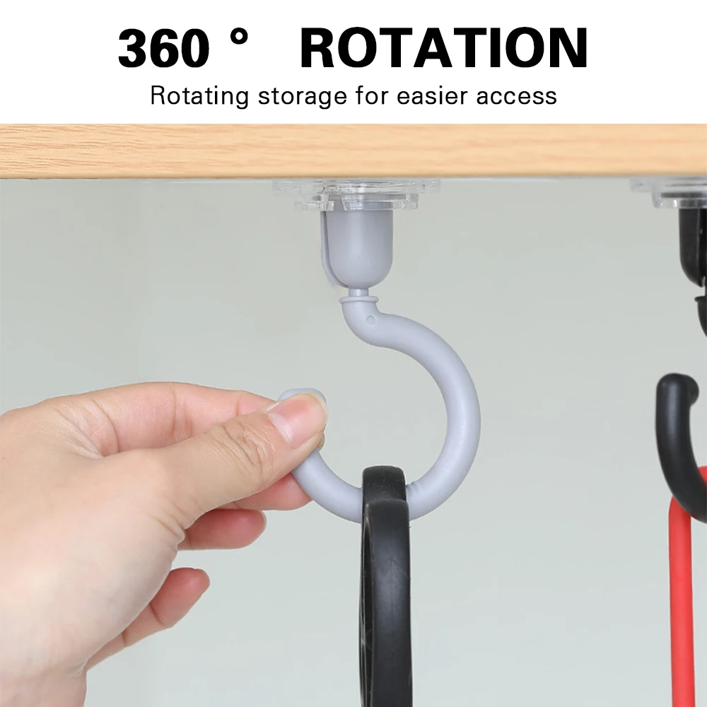 

2022 Swivel Swag Hooks Heavy Duty Swag Hook 360° Rotating Design for Home Office Lightweight Durable for Kitchen Ceiling Hooks