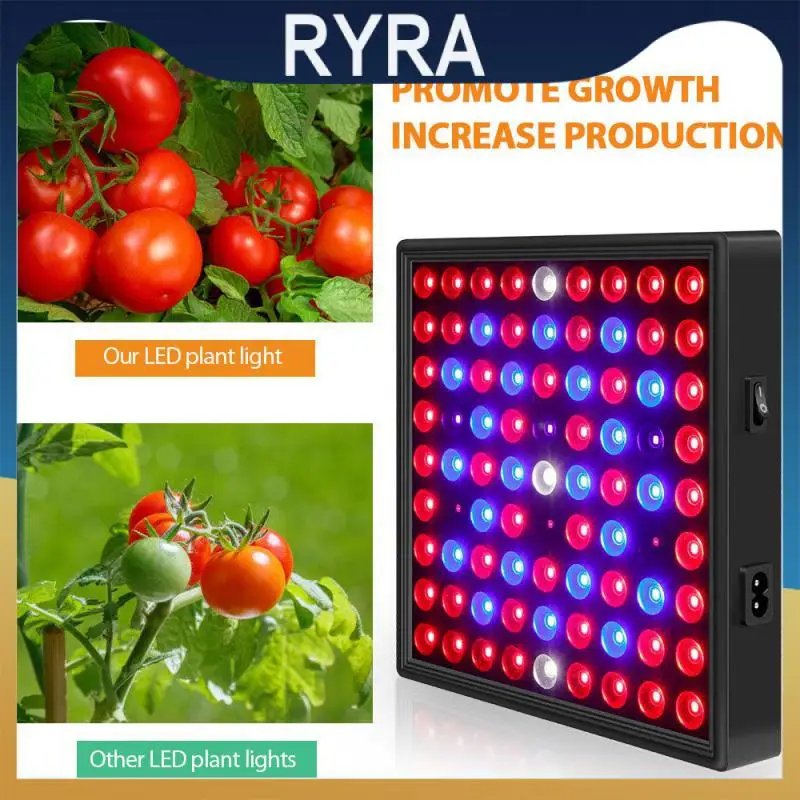 

50W LED Growth Lamp For Plants Led Grow Light Full Spectrum Phyto Lamp Fitolampy Indoor Herbs Light For Greenhouse Led Grow