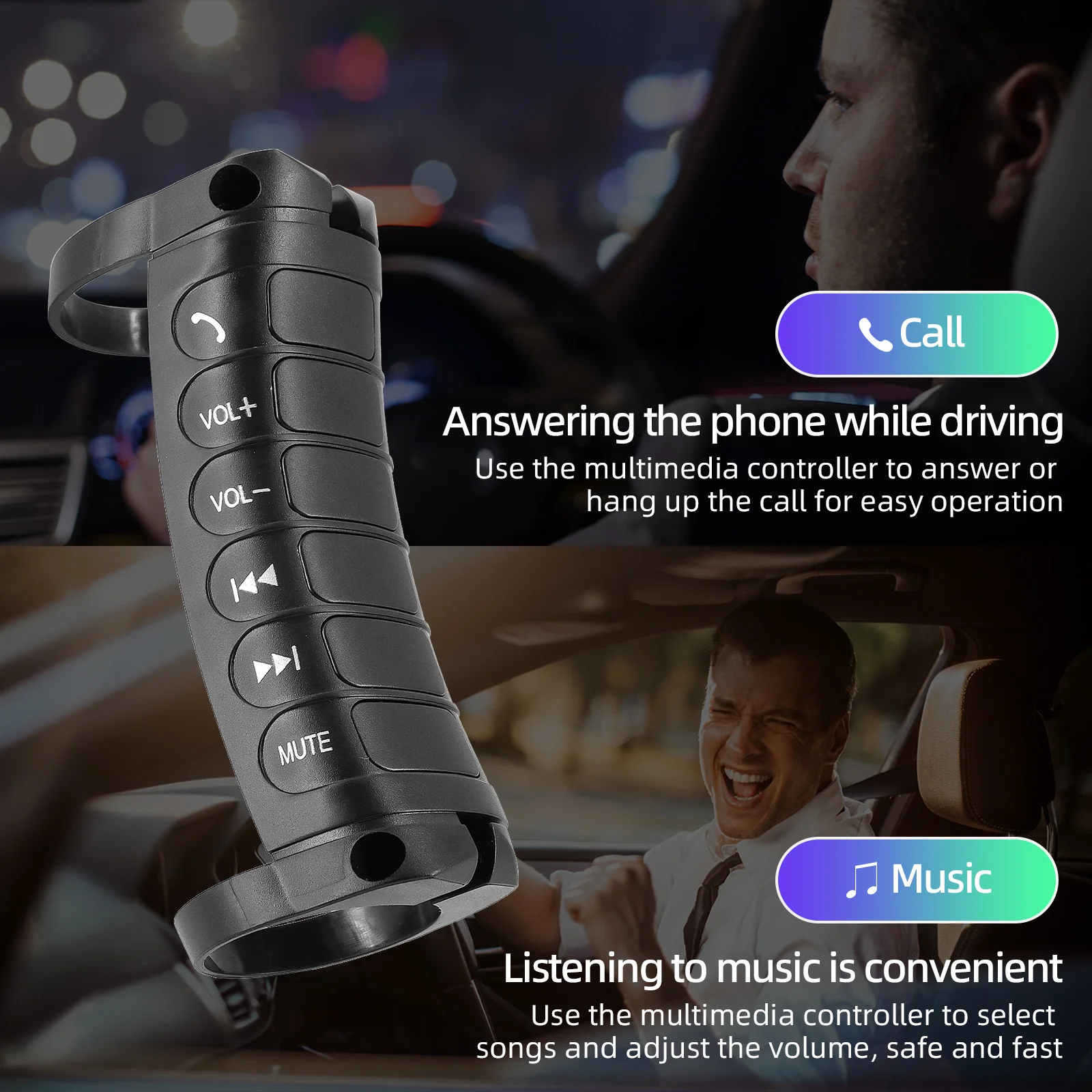 SS Многофункциональный беспроводной автомобильный руль пульт дистанционного