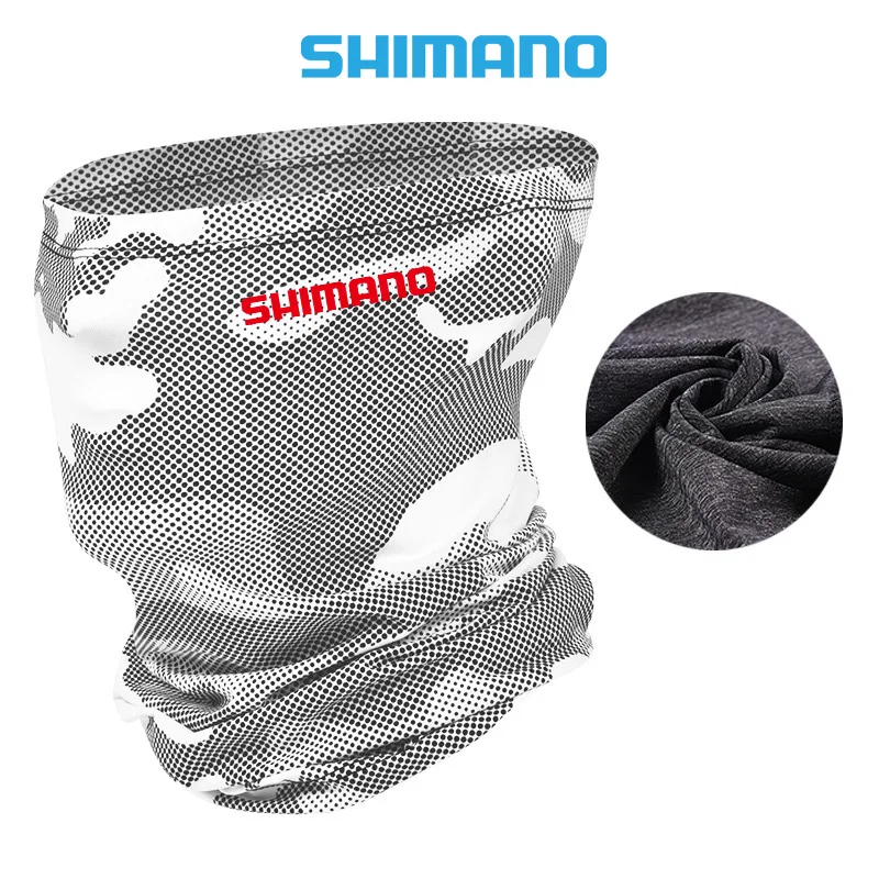 

2022 Shimano Summer Fishing Scarf Bandana Windproof Outdoor Riding Sky Scarf Ice Cycling Magic Face Mask Dust-proof Hiking Scarf