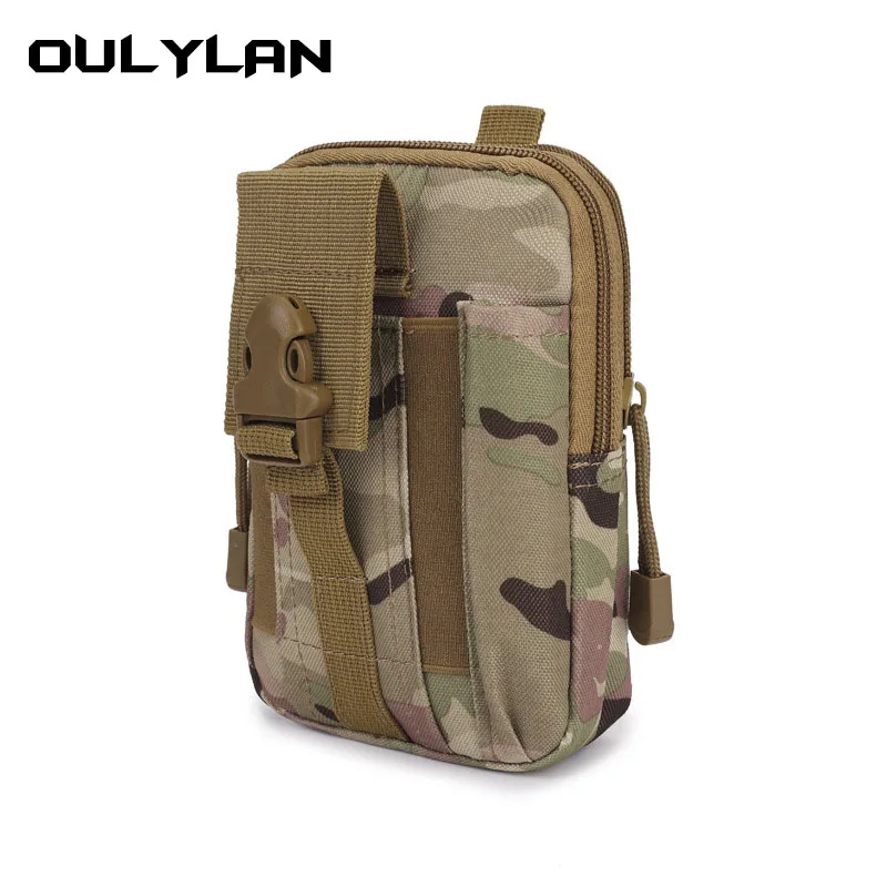 

Outdoor Backpack Waterproof Pocket Field Camouflage Tactic Fight Mini Backpack Army Train Multifunctional Black Sport