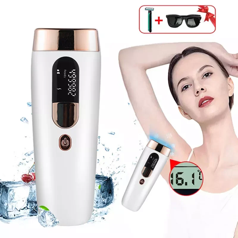 Laser Hair Removal For Women Bikini Body Facial Face Hair Remover Devices Painless Permanent IPL Laser Epilator Machine