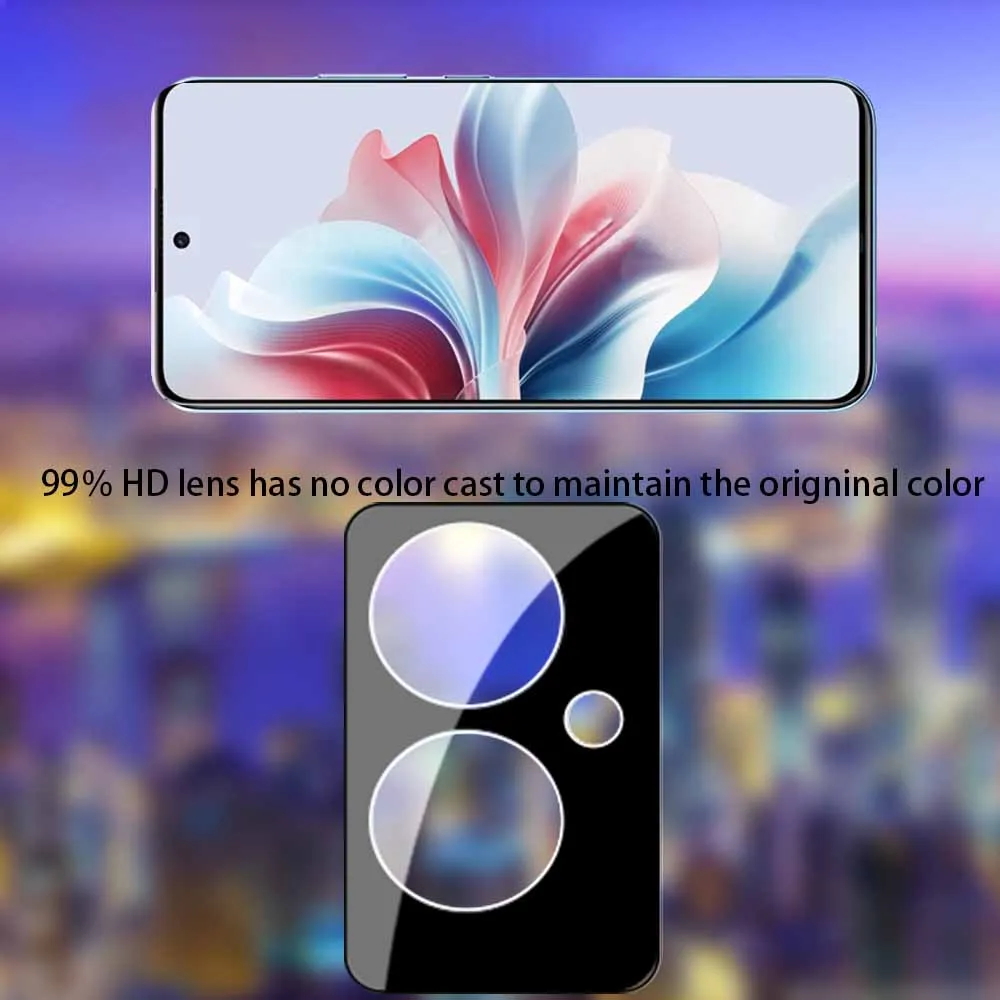 2 шт. 3D Защитная пленка для объектива камеры Oppo Reno11 F Reno 11 11F Reno11F закаленное стекло