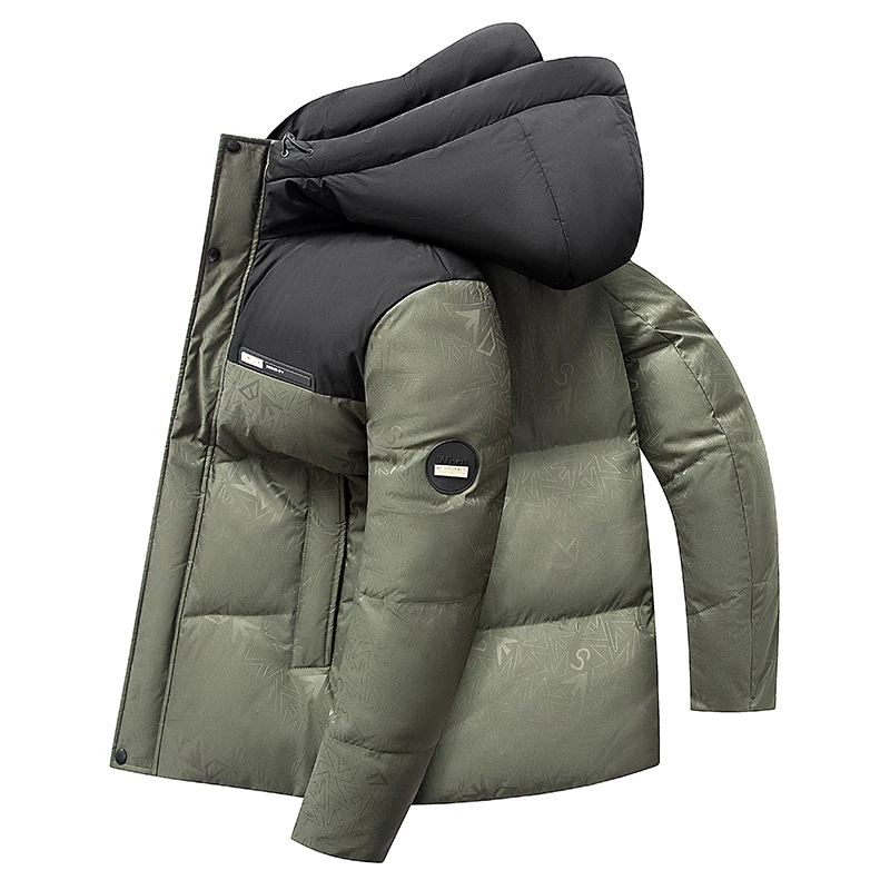 Рисунок 3 - Мужская белая пуховая парка с утиным пухом