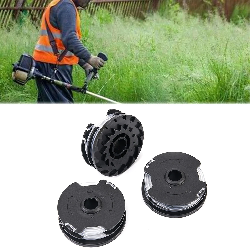 

3Pcs Spare Spool Suitable For Cordless Grass Trimmer Electric Lawn Mower Tools Replacement Accessories Spare Spool Garden Tool
