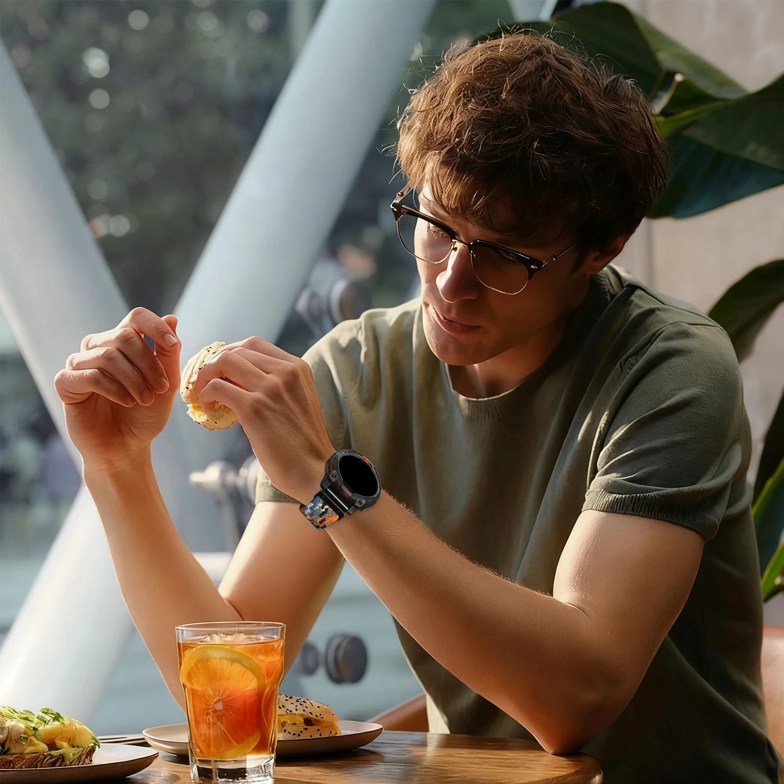 Фото Быстросъемный ремешок 26 22 20 мм для Garmin Fenix 8 7 Pro 7S 6 5X 5Plus Tactix 8 7, нейлоновый браслет-ремешок для Fenix 8, 43 мм №4