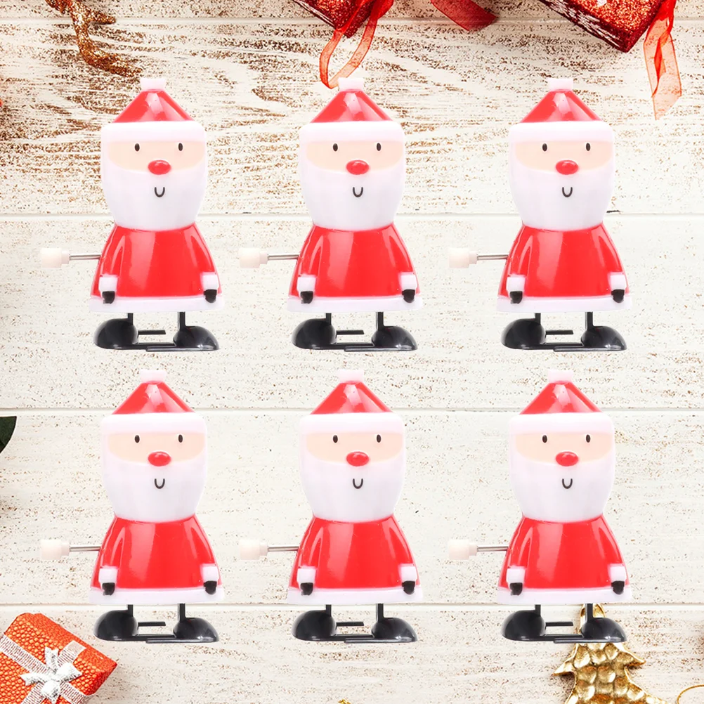 

Рождественские игрушки, заводная игрушка для детей, Санта-Клаус, ходунки, ассортимент чулок, наполнители, праздничные сувениры, снеговик