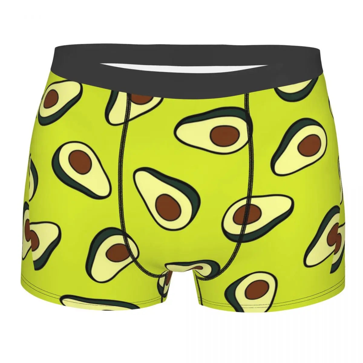 

Men's Avocado Vegetarian Underwear Hot Boxer Briefs Shorts Panties Male Soft Underpants