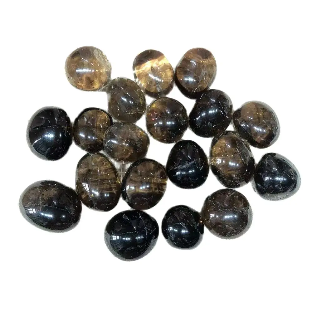 

Высококачественные Исцеляющие кристаллы 20-30 мм, драгоценный камень фэн-шуй, натуральный дымчатый кварц, опущенные камни для украшения дома